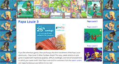 Desktop Screenshot of papalouie3.com